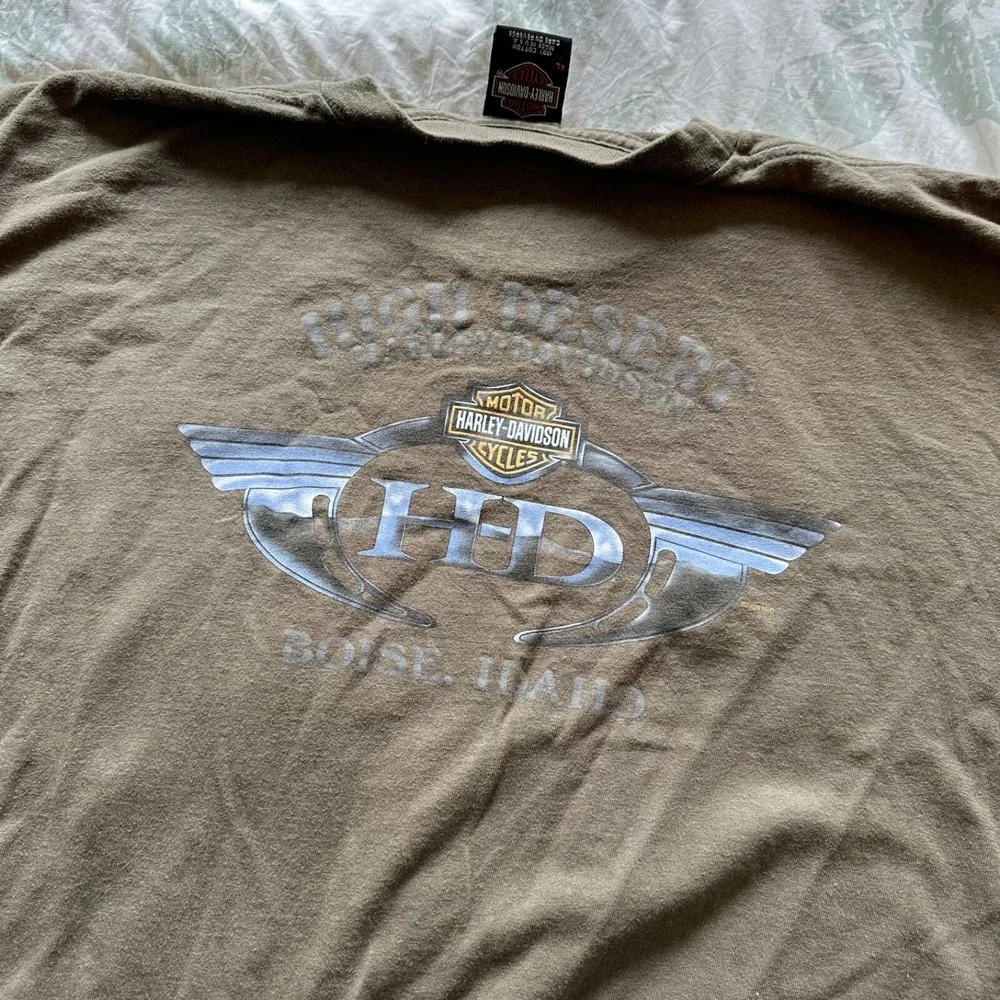 Vintage‎ 90's Harley Davidson Shirt Men's XL 90's Single Stitch Boise, Idaho